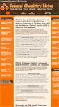Mobile Screenshot of collegechemistrynotes.com